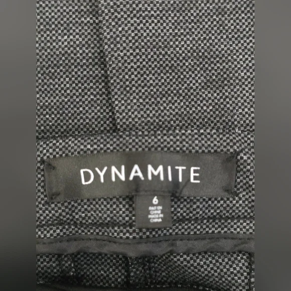 Dynamite Gray Pantsuit Professional Elegance - Picture 3 of 4